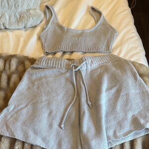 WeWoreWhat sweater short set